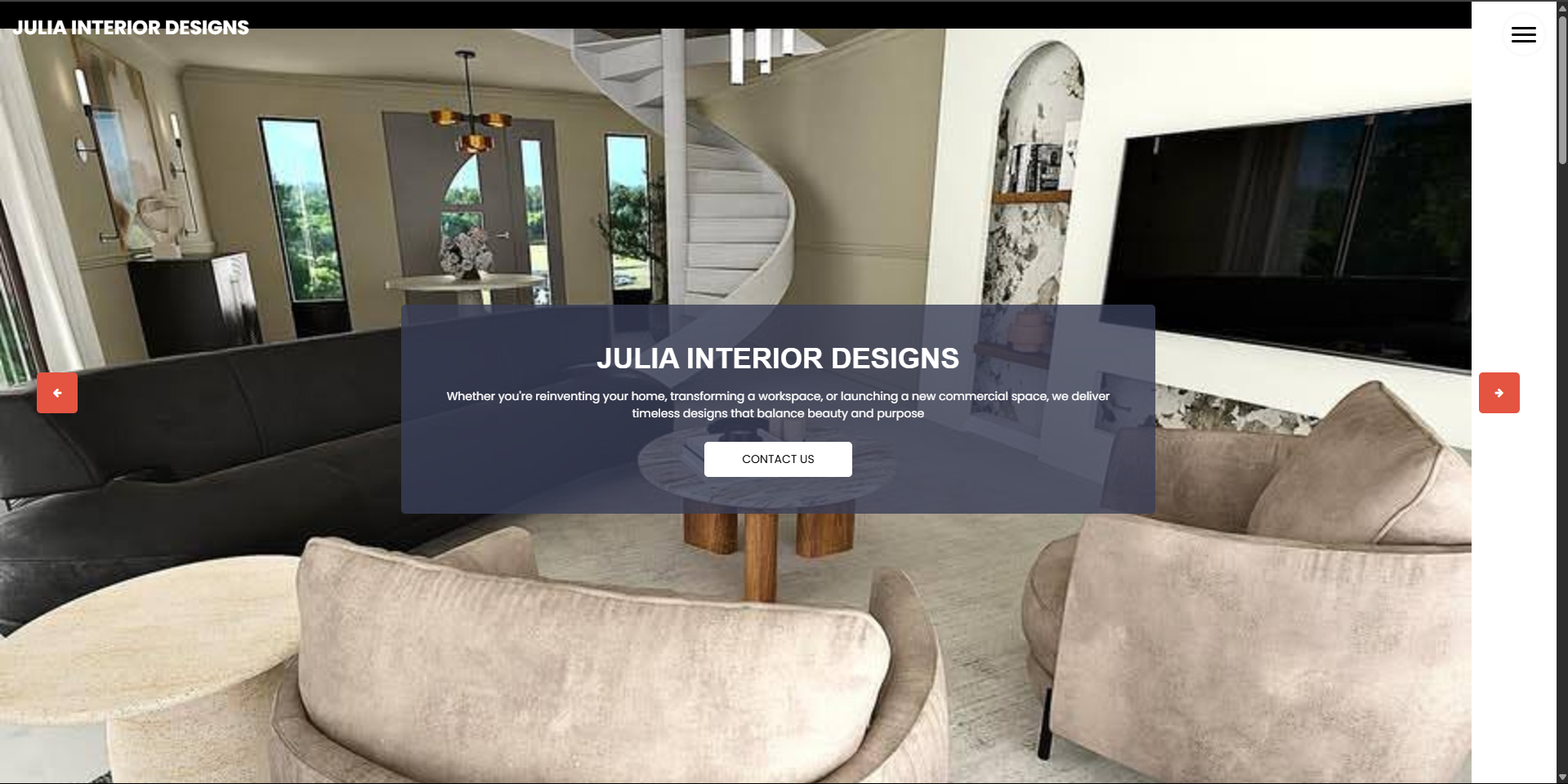 Julia interior designs